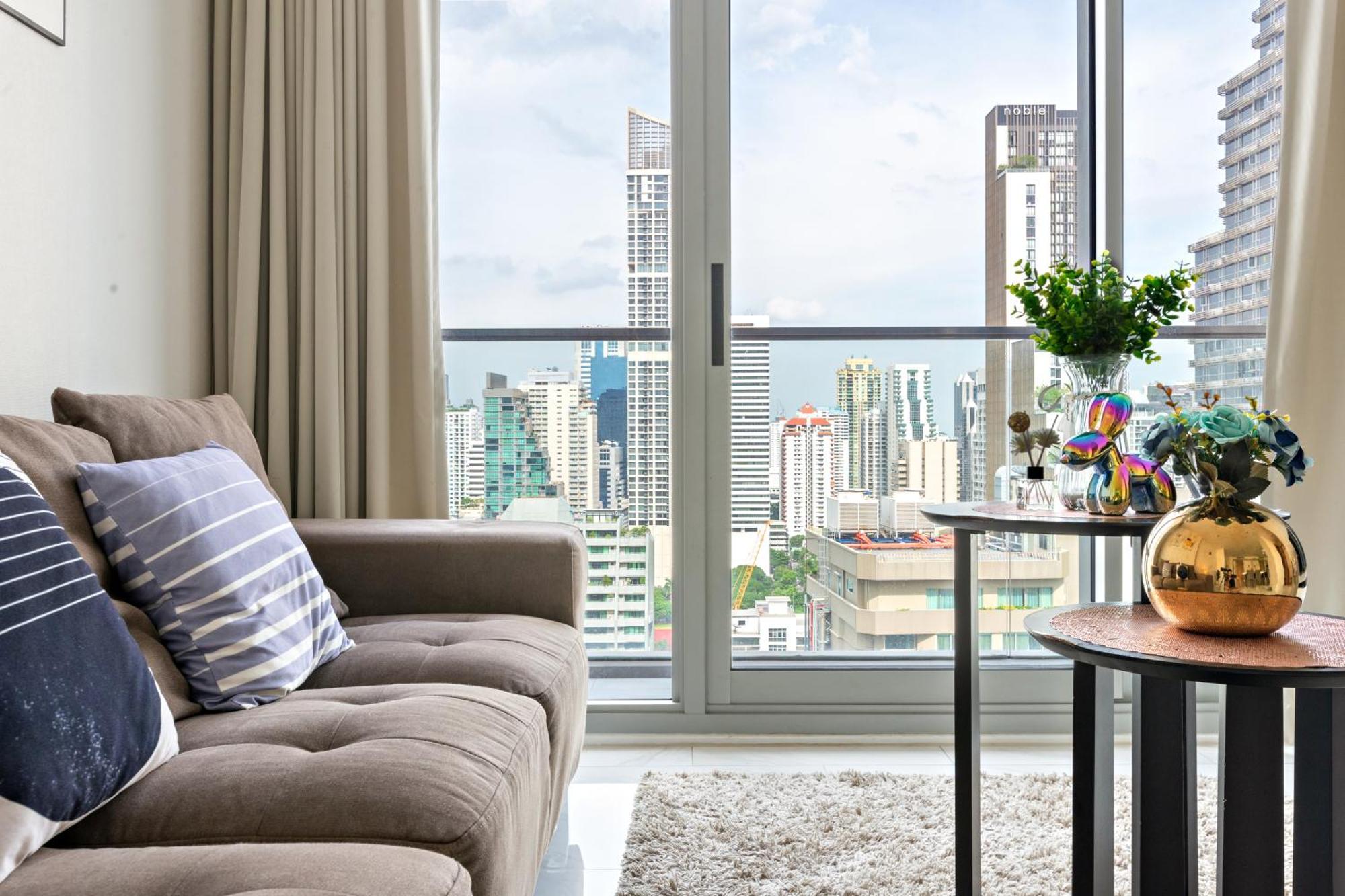 Apartamento The Echelon Sukhumvit 11 By Lefoyer Bangkok Exterior foto